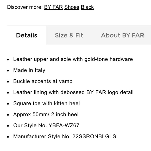 BYFAR ‘Roni’ Black gloss leather heel - Picture 9 of 9